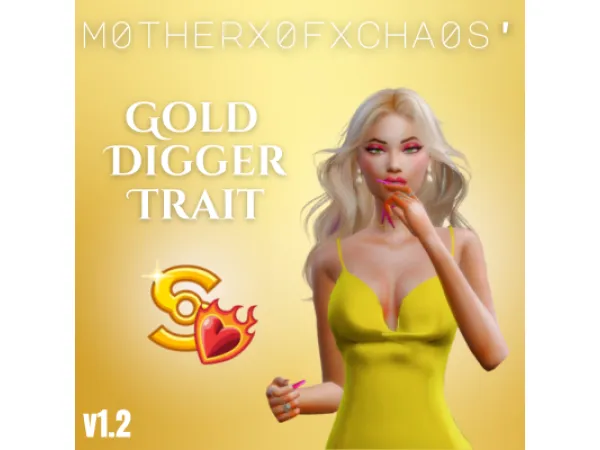 Gold Digger Trait UPDATED [v1.2]