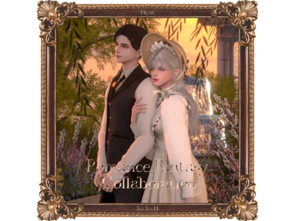 Mix [hiyut] SxSxH Romance Fantasy Collaboration pose - The Sims 4 Custom Content