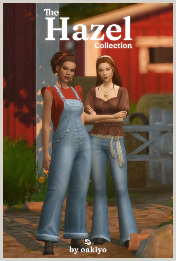 Maxis Match The Hazel Collection by simsfinds - The Sims 4 Custom Content