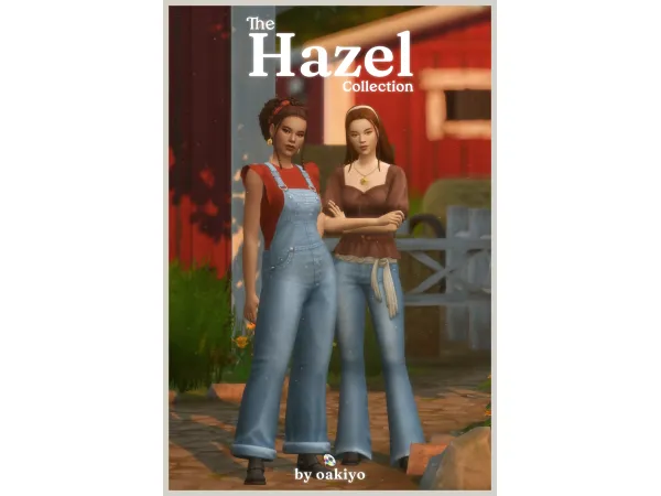 Maxis Match The Hazel Collection by oakiyo - The Sims 4 Custom Content
