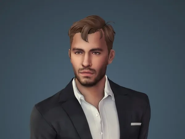 Maxis Match Download Sim Jonathan by katverse - The Sims 4 Custom Content