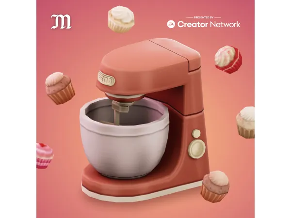 Maxis Match Bake It Up Stand Mixer Cookbook Home Chef Hustle SP (EAPartner) by myshunosun - The Sims 4 Custom Content