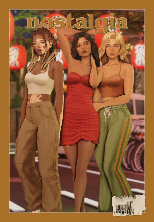 Maxis Match the nostalgia pack by simsfinds - The Sims 4 Custom Content