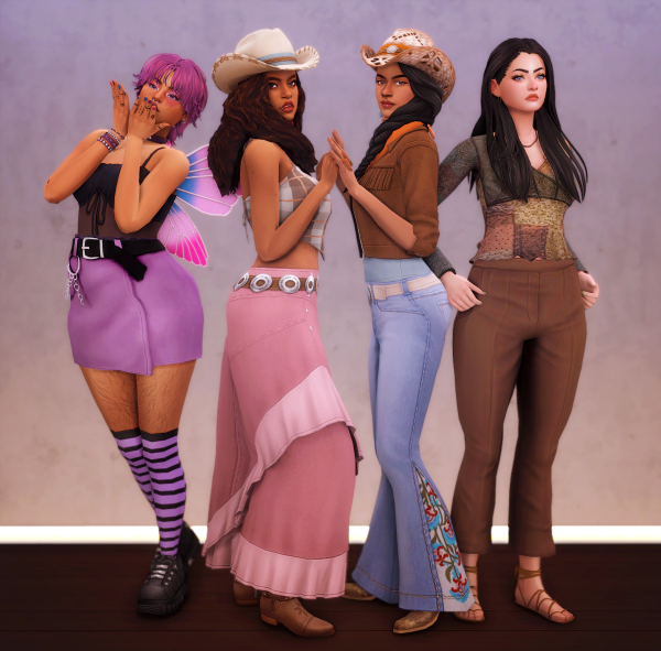 Maxis Match Youtube Sims Dump (June September 2023) by simsfinds - The Sims 4 Custom Content