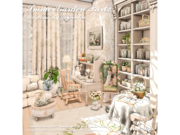 Maxis Match Summer Garden Part2108items by Joyceisfox - The Sims 4 Custom Content