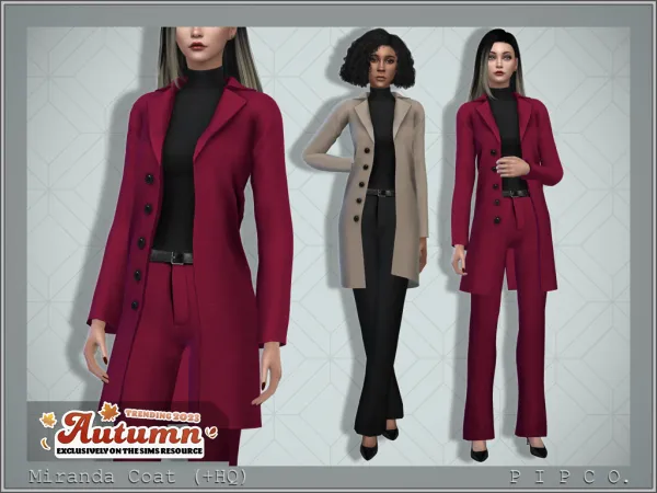 Mix Autumn 2023 Collection by simsfinds - The Sims 4 Custom Content