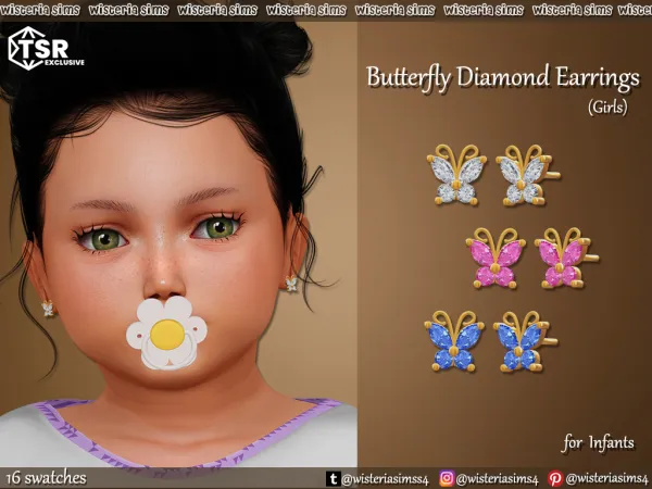 Alpha Cute Jewelry for your Girls by simsfinds - The Sims 4 Custom Content