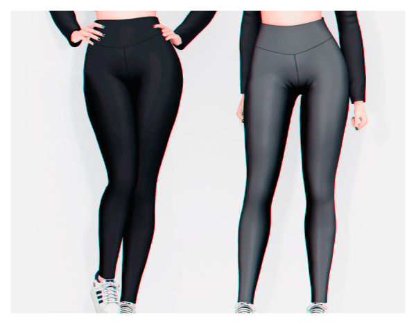 Alpha Cake Legging Pants by plbsims - The Sims 4 Custom Content