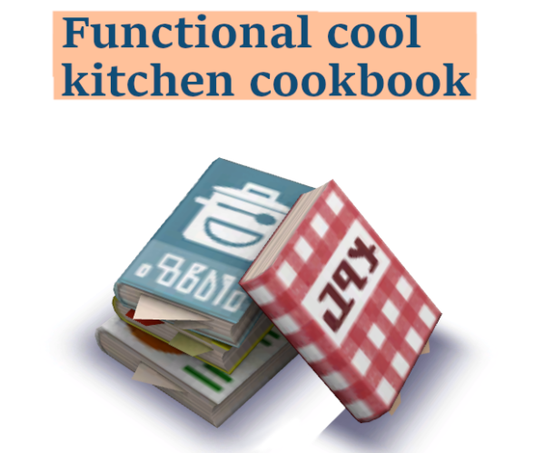 Maxis Match Functional Cool Kitchen cookbook by simsfinds - The Sims 4 Custom Content