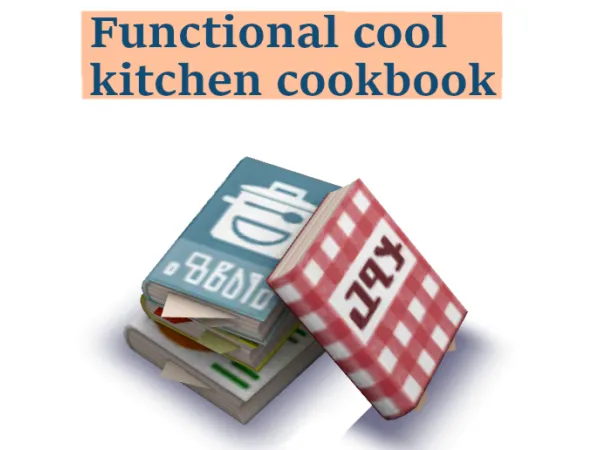 Functional Cool Kitchen cookbook by Dr.Raygun