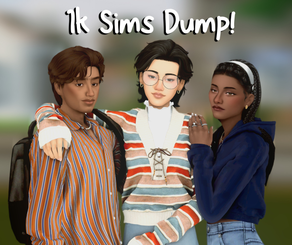 Maxis Match sims dump by simsfinds - The Sims 4 Custom Content
