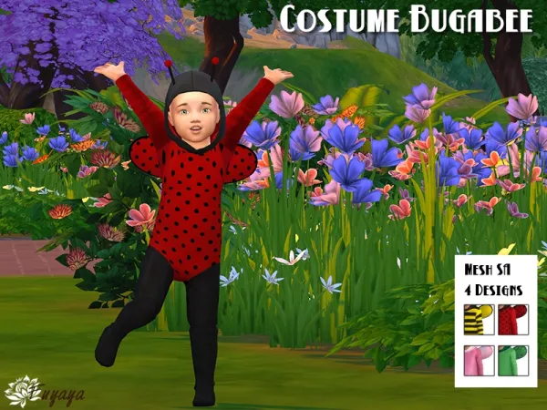 Maxis Match Costume Bugabee 2 - The Sims 4 Custom Content