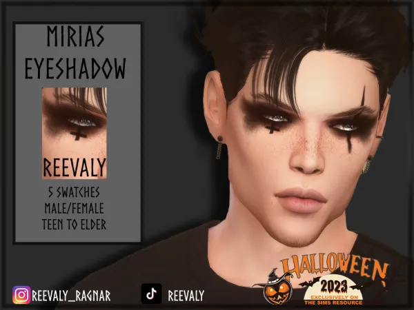Mix Mirias Eyeshadow - The Sims 4 Custom Content