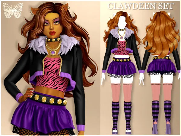 Maxis Match CLAWDDEN SET - The Sims 4 Custom Content