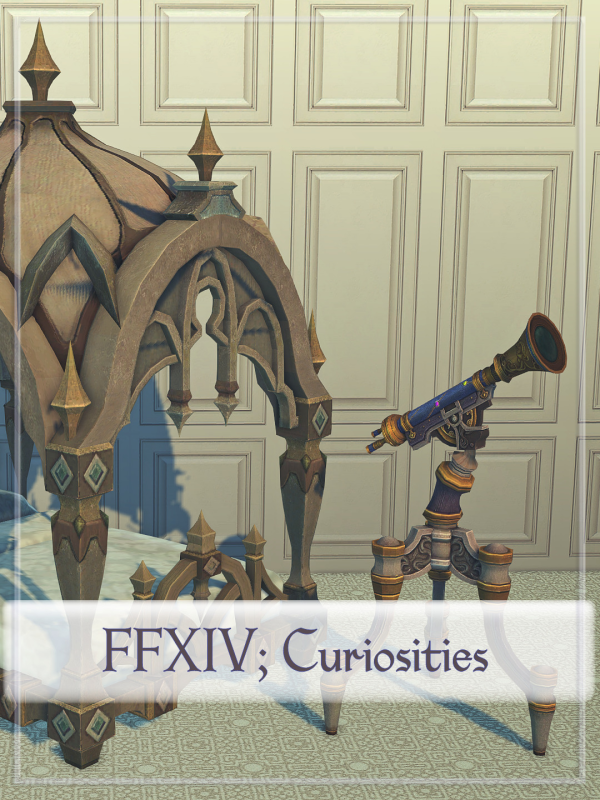 Maxis Match FFXIV Curiosities by simsfinds - The Sims 4 Custom Content