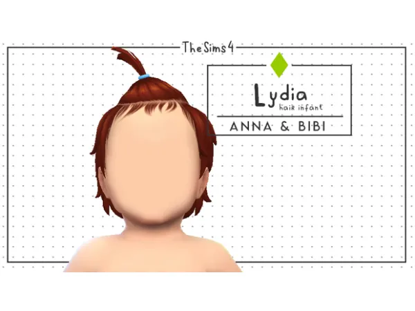Maxis Match Lydia [AnnaBibi] - The Sims 4 Custom Content