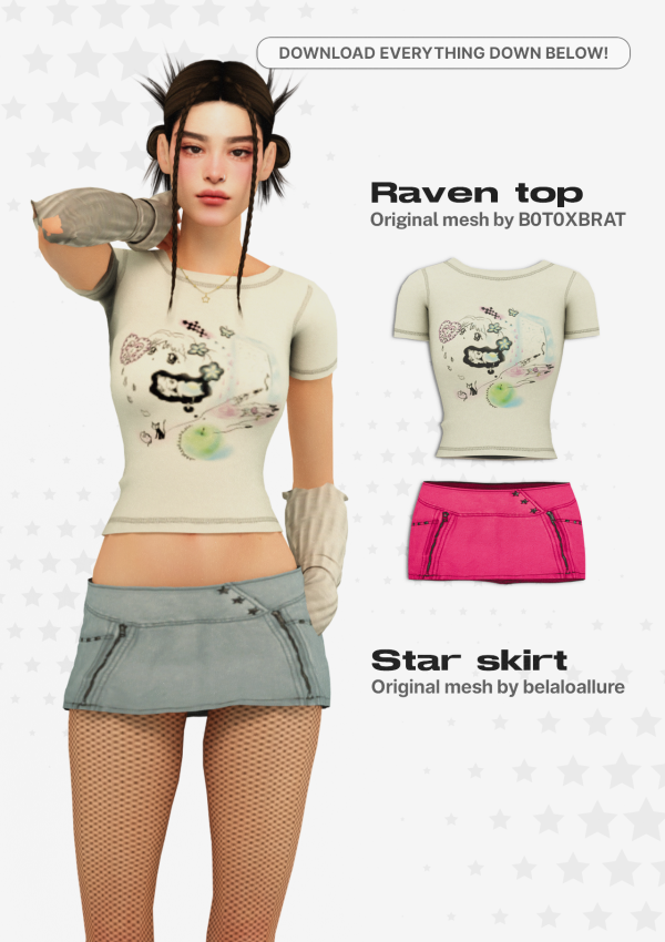 Alpha RECOLOR DUMP by magbay - The Sims 4 Custom Content