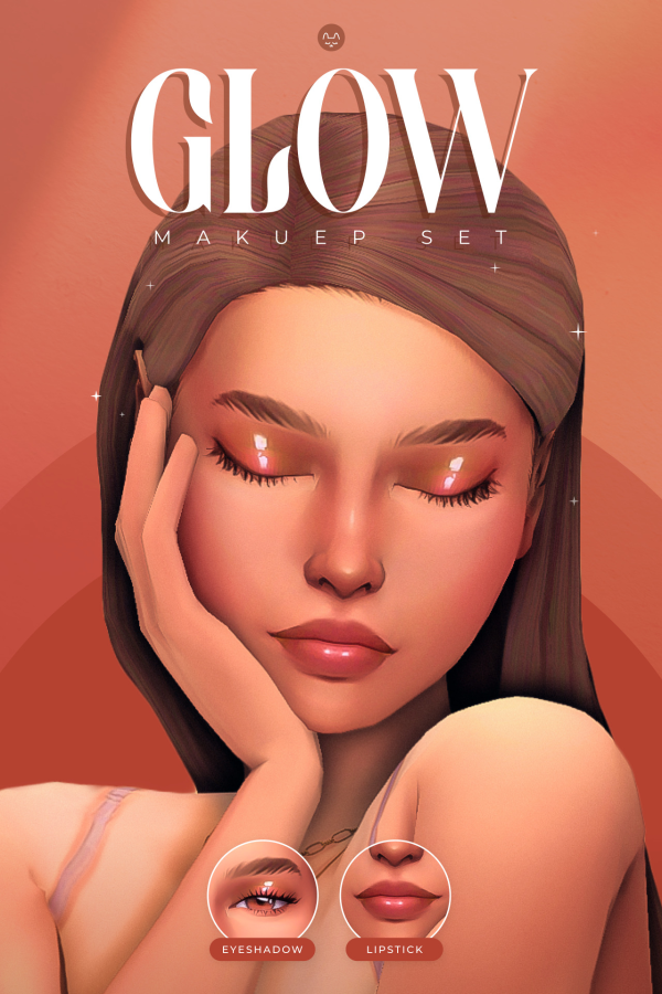 Maxis Match Glow Makeup set by simsfinds - The Sims 4 Custom Content