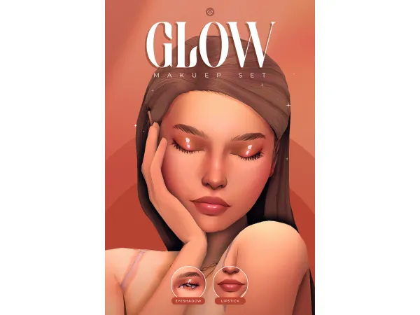 Maxis Match Glow Makeup set by TwistedCat - The Sims 4 Custom Content