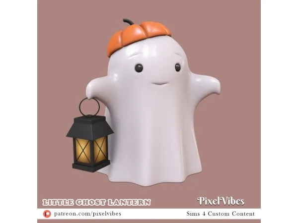 Mix Little Ghost Lantern - The Sims 4 Custom Content
