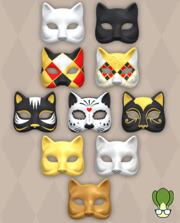 Maxis Match VENETIAN MASK by kapakijo - The Sims 4 Custom Content