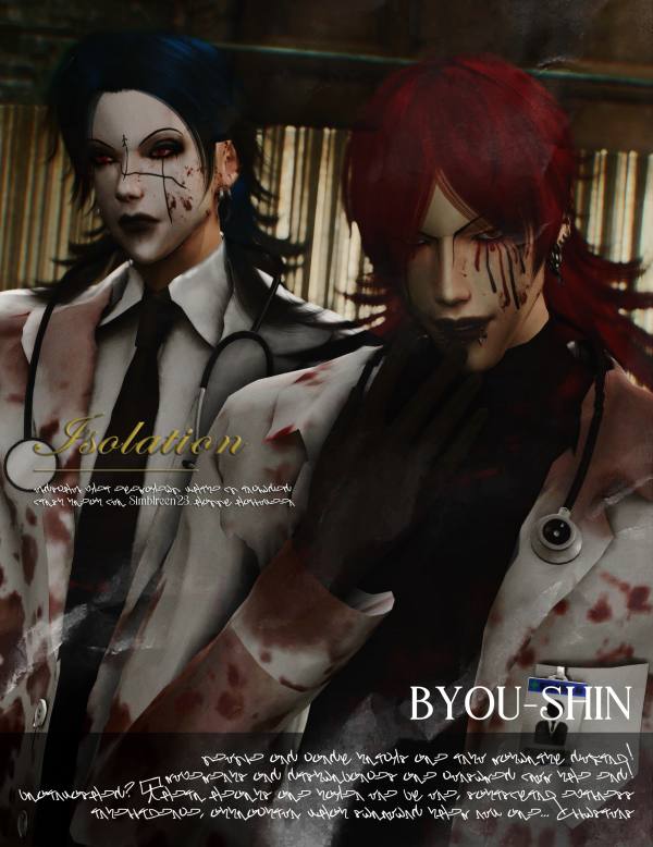 Mix [BYOU SHIN] Isolation (Makeup) by simsfinds - The Sims 4 Custom Content