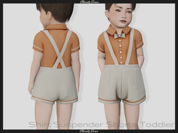 Alpha Outfit Toddler - The Sims 4 Custom Content
