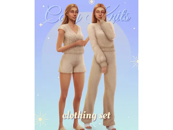 Cozy Knits clothing set