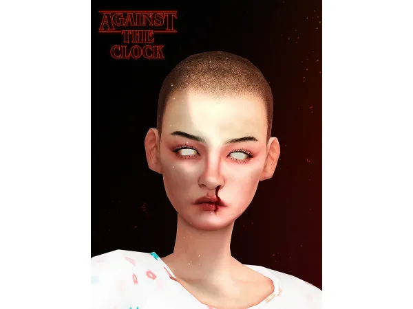 Mix AGAINST THE CLOCK HAIR by octetsica - The Sims 4 Custom Content