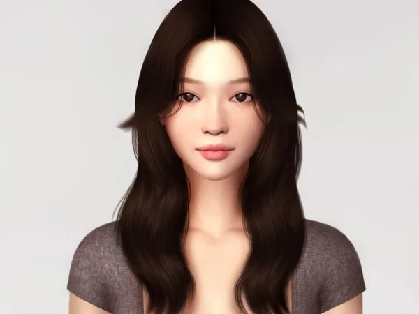 Alpha Sim Kim Hye Ji by Lutessasims - The Sims 4 Custom Content