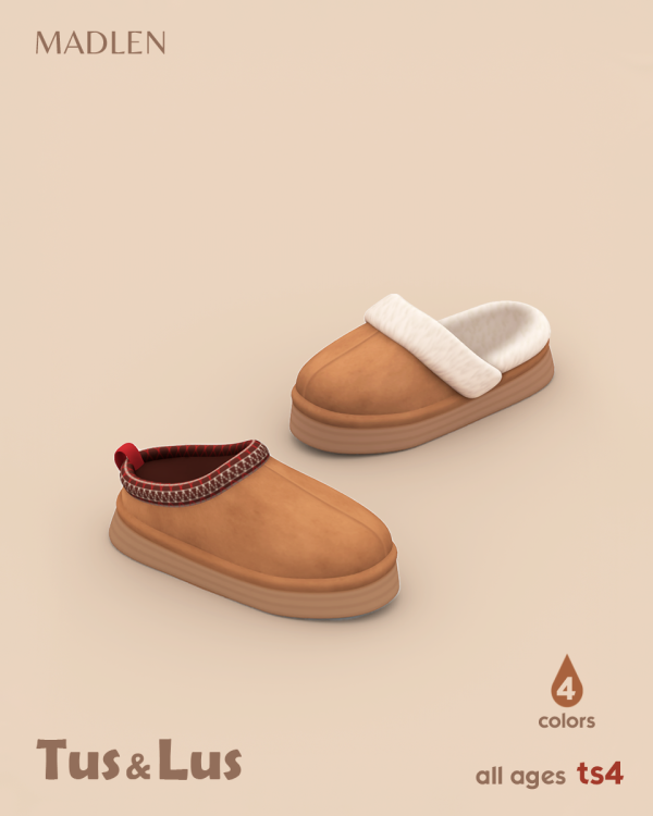 Maxis Match TusLus Slippers by simsfinds - The Sims 4 Custom Content