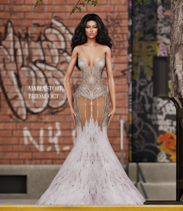 Alpha BRIDAL OCT by simsfinds - The Sims 4 Custom Content