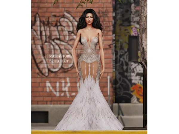Alpha BRIDAL OCT - The Sims 4 Custom Content