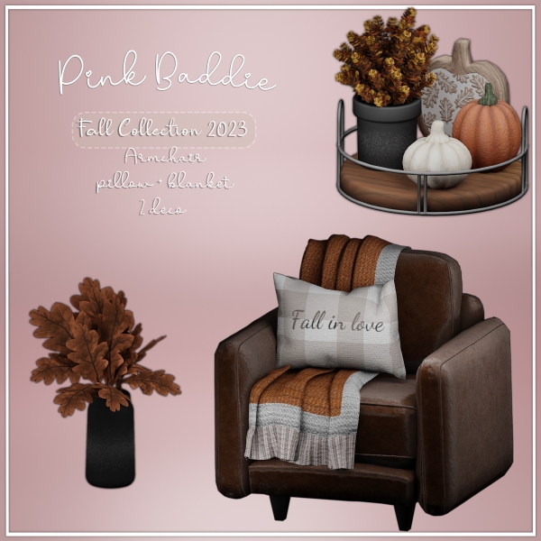 Alpha Fall Collection 2023 by pinkbaddie - The Sims 4 Custom Content