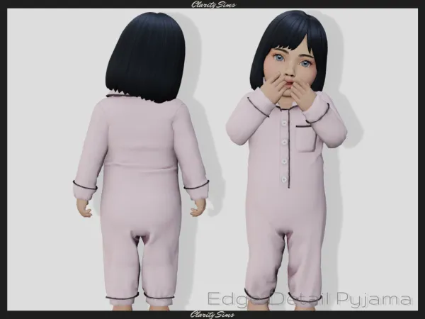 Alpha Pyjama Infant - The Sims 4 Custom Content