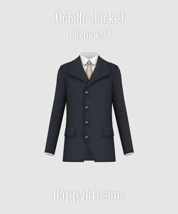 Mix [Lonelyboy] Orbille Jacket [Renewal] by simsfinds - The Sims 4 Custom Content