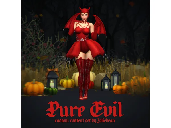 Maxis Match Pure Evil by Joliebean - The Sims 4 Custom Content