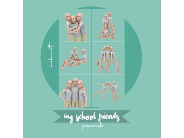 My School Friend Posepack