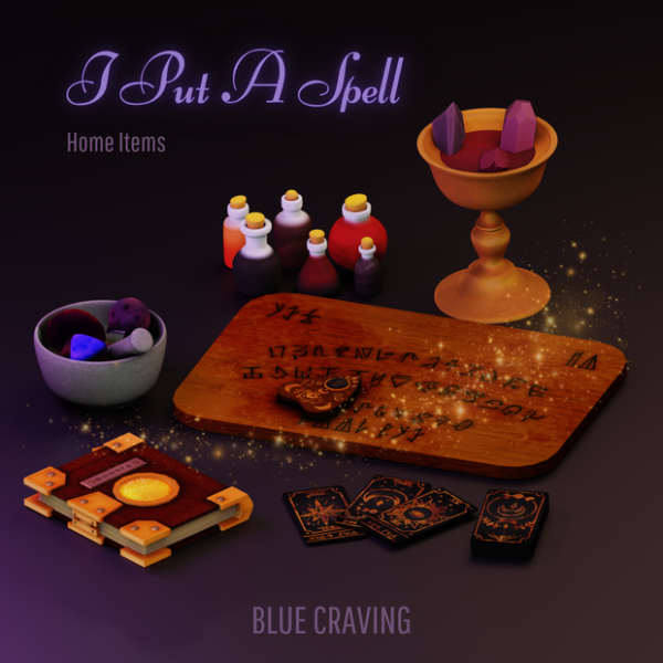 Maxis Match Halloween 2023 Goodies by bluecraving - The Sims 4 Custom Content