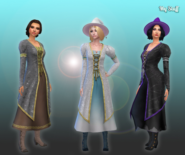 Maxis Match Witch Clothes by simsfinds - The Sims 4 Custom Content