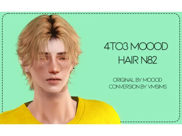 4to3 Moood Hairs N82 and N83 by simsfinds - The Sims 3 Custom Content