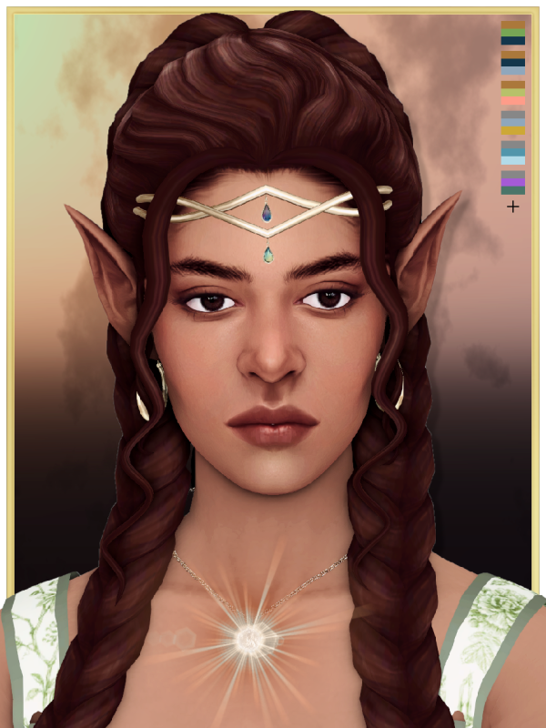 Maxis Match SIRELLA ACCESSORY DIADEM (IN 2 VERSIONS) by simsfinds - The Sims 4 Custom Content