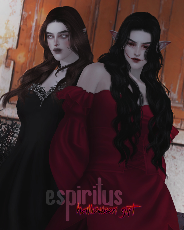 Alpha espiritus halloween gift 2023 by simsfinds - The Sims 4 Custom Content