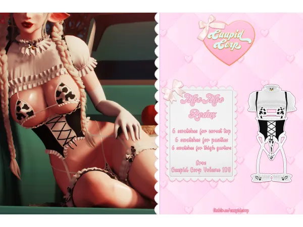 Alpha cuupid corp moo moo redux - The Sims 4 Custom Content