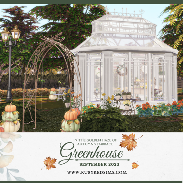 Mix Greenhouse Part 1 Windows Doors by simsfinds - The Sims 4 Custom Content