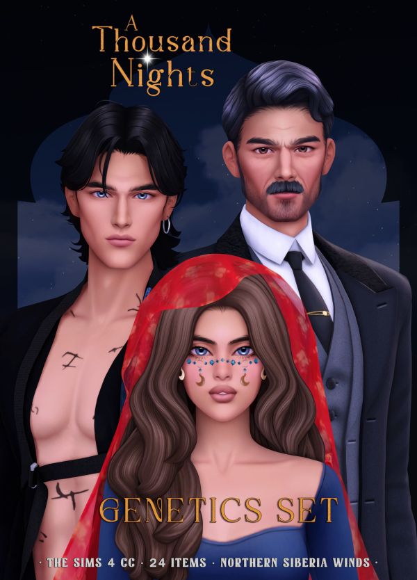 Mix A Thousand Nights by simsfinds - The Sims 4 Custom Content