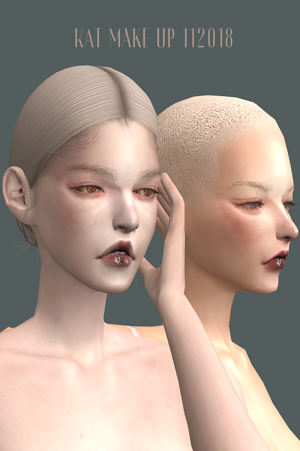 Alpha [KAT]make up set 112018HQ y by katrina-y - The Sims 4 Custom Content