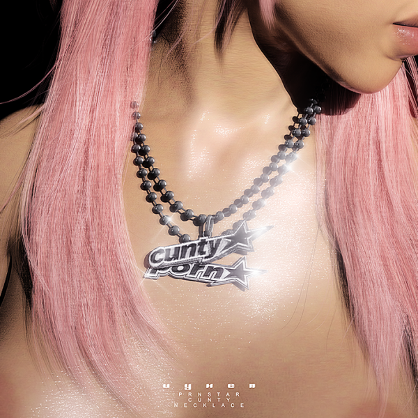 Alpha vyxen cnty n prnstar necklace by vyxen - The Sims 4 Custom Content