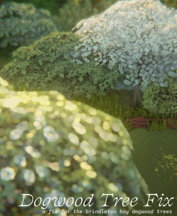 Maxis Match dogwood tree fix by simsfinds - The Sims 4 Custom Content