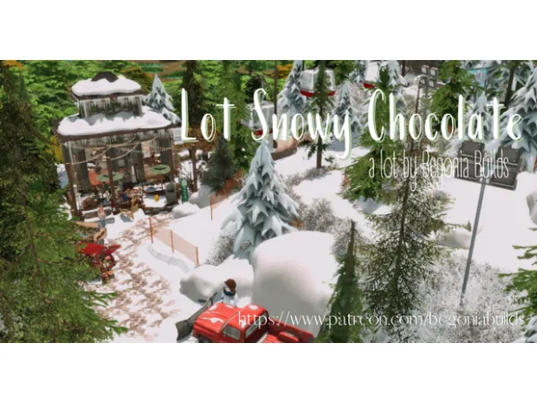 Alpha Snowy Chocolate Files Free - The Sims 4 Custom Content